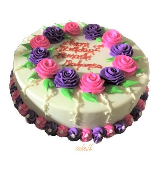 Birthday Roses Cake 1.5kg